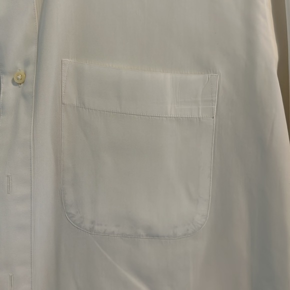 Yves Saint Laurent white long sleeve button up - Picture 3 of 4